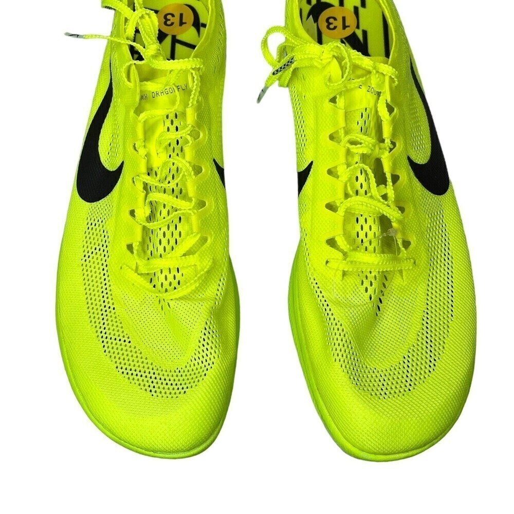 Nike ZoomX Dragonfly Racing Spikes Men's 13 Volt Mint Foam Lightweight Track New - Picture 12 of 12